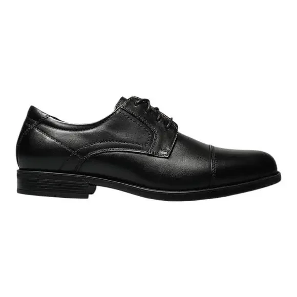 Florsheim Men's Center Cap Toe Leather Oxfords Black Size 11
